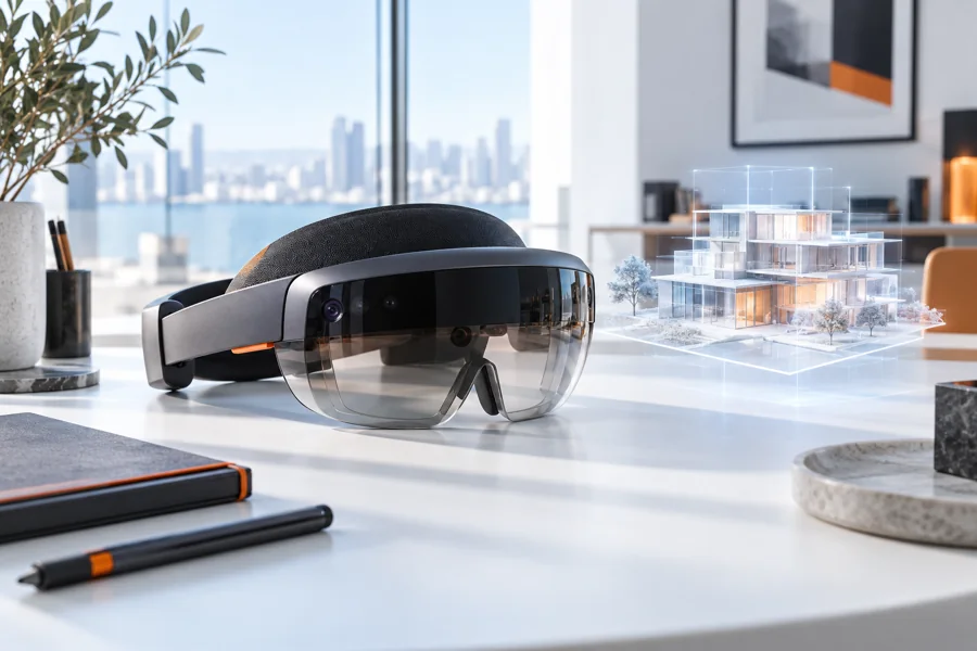 Conceptbeeld van AR en VR